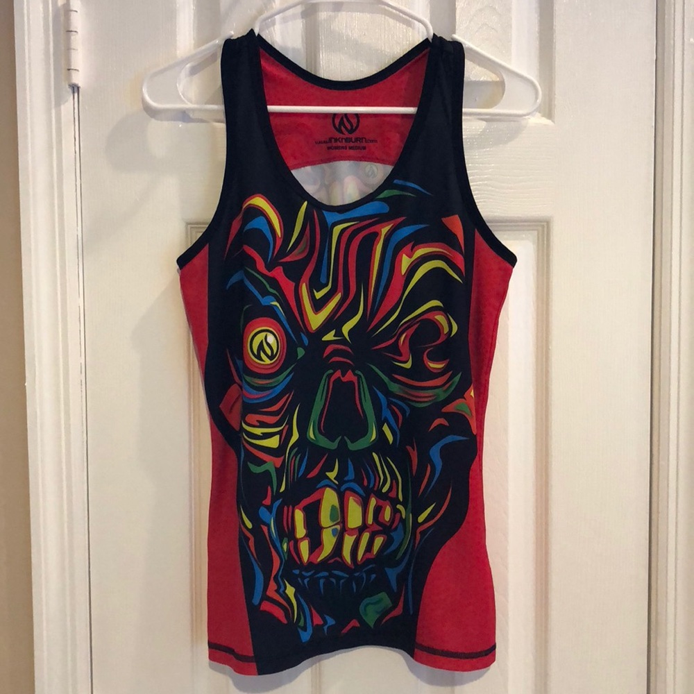 InknBurn Medium Run or Die Singlet